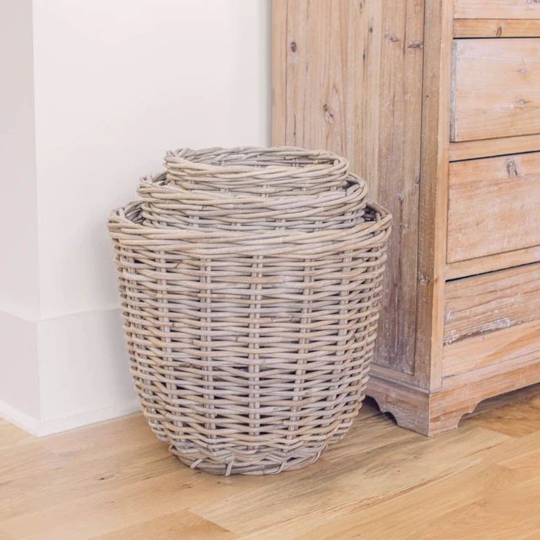 WOVEN BASKETS – SET OF 3 | Cooper at Home