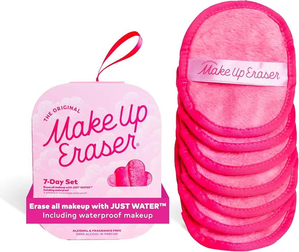 Makeup Eraser The Original, 7-Day Set, Erase All Makeup with Just Water, Including Waterproof Mas... | Amazon (US)