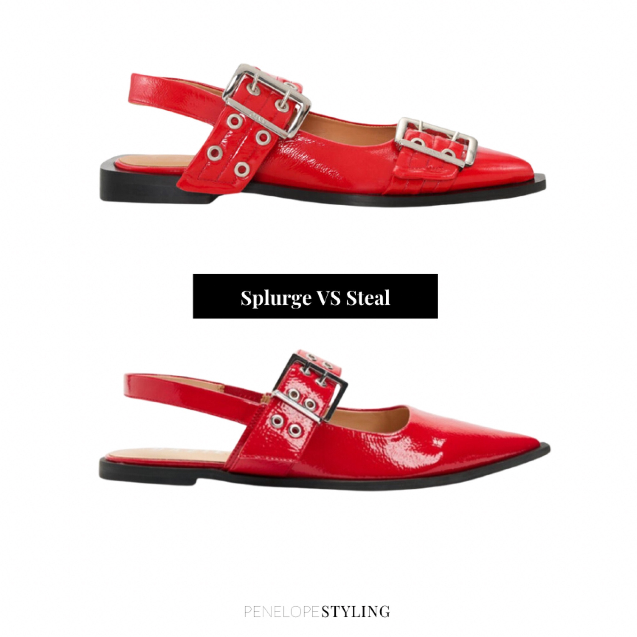 ADD RED ❤️ Invest in the Ganni pair for over $400, or snap up a similar version by on The Iconic under $80 - and currently 50% off! 

#shoecrush #shoes #redshoes #patentshoes #shopshoes #shoppingtips #shoponline 

#LTKspring #LTKaustralia #LTKshoes