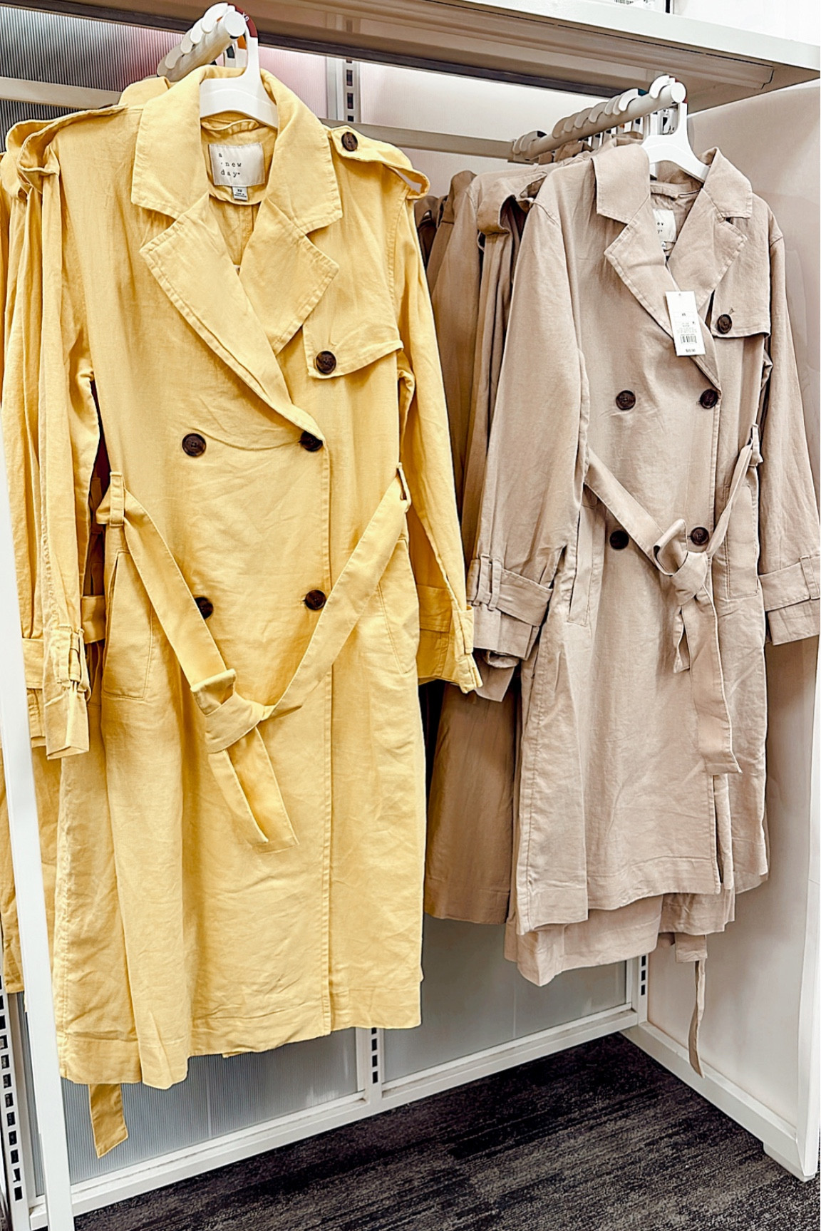 New trench coats from Target 

#LTKfindsunder100 #LTKfindsunder50 #LTKstyletip