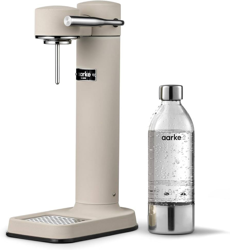 aarke Carbonator lll, Sparkling & Carbonation Water Machine, Stainless Steel with PET BPA-Free Re... | Amazon (US)
