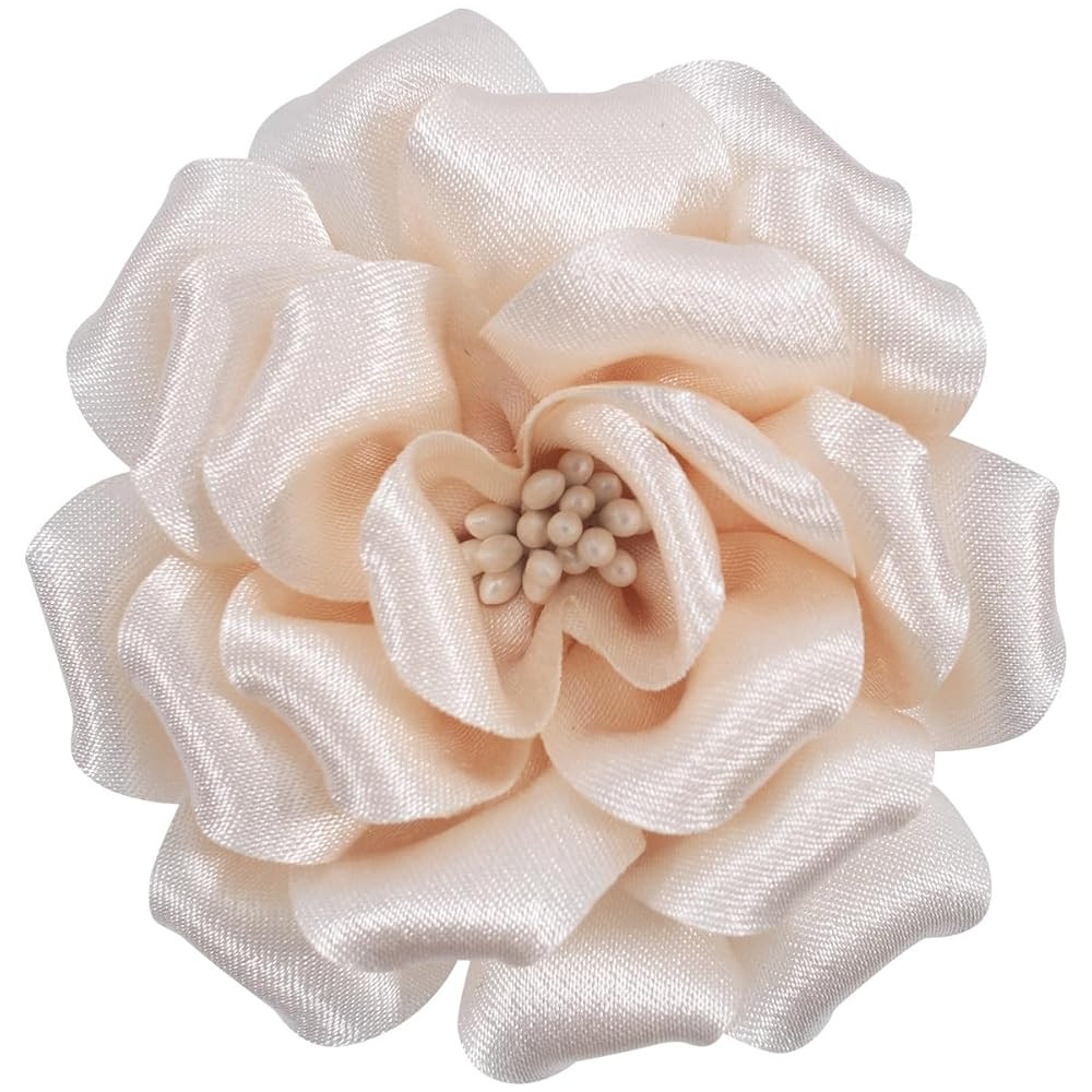 Camellia Flower Brooches and Pins for Women | Hat and Hair Pins | Flower Clips for Clothes | Amazon (US)