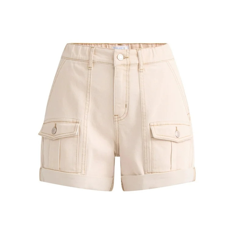 Time and Tru Women's Utility Short, 4" Inseam, Size Range 2-20 | Walmart (US)