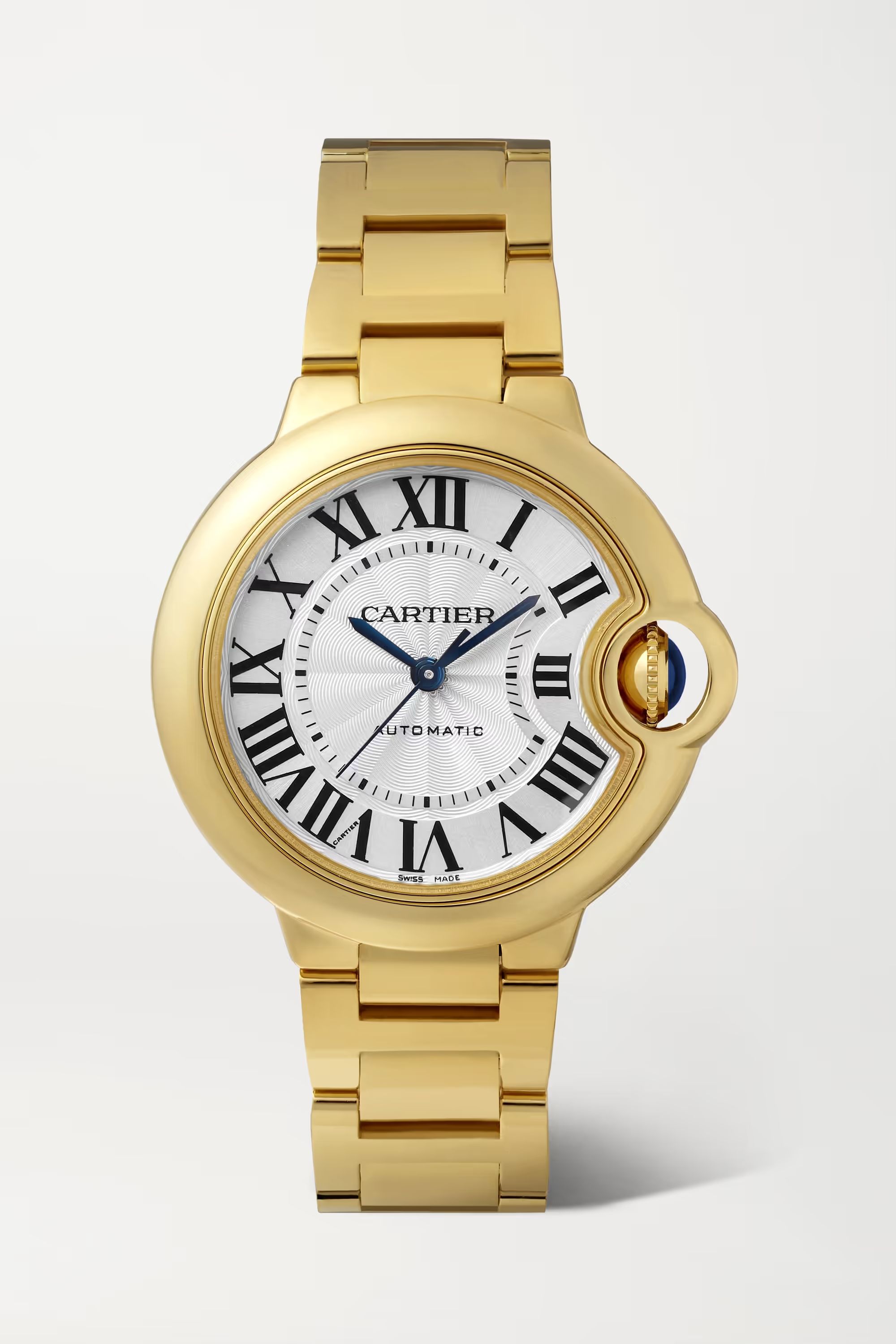 Ballon Bleu de Cartier Automatic 33mm 18-karat gold watch | NET-A-PORTER (US)