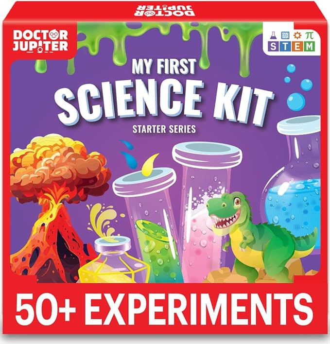 Doctor Jupiter My First Science Kit for Kids Ages 4-5-6-7-8-9-10-11-12 | Birthday Gift Ideas for ... | Amazon (US)