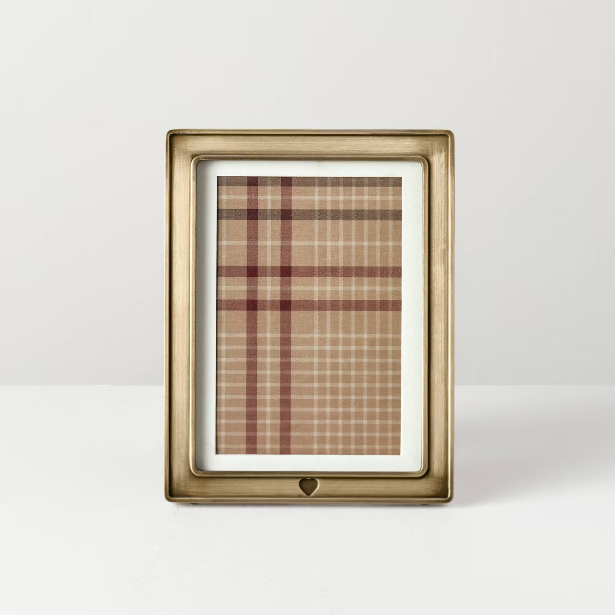 4"x6" Brass Finish Heart Frame - Hearth & Hand™ with Magnolia | Target