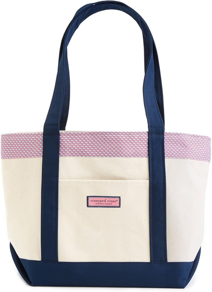 vineyard vines Vineyard Whale Classic Tote, Beige | Amazon (US)