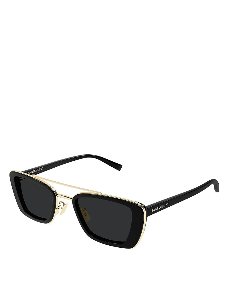 Saint Laurent Rectangular Sunglasses, 50mm | Bloomingdale's (US)