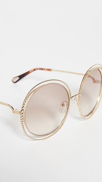 Carlina Spherical Sunglasses | Shopbop