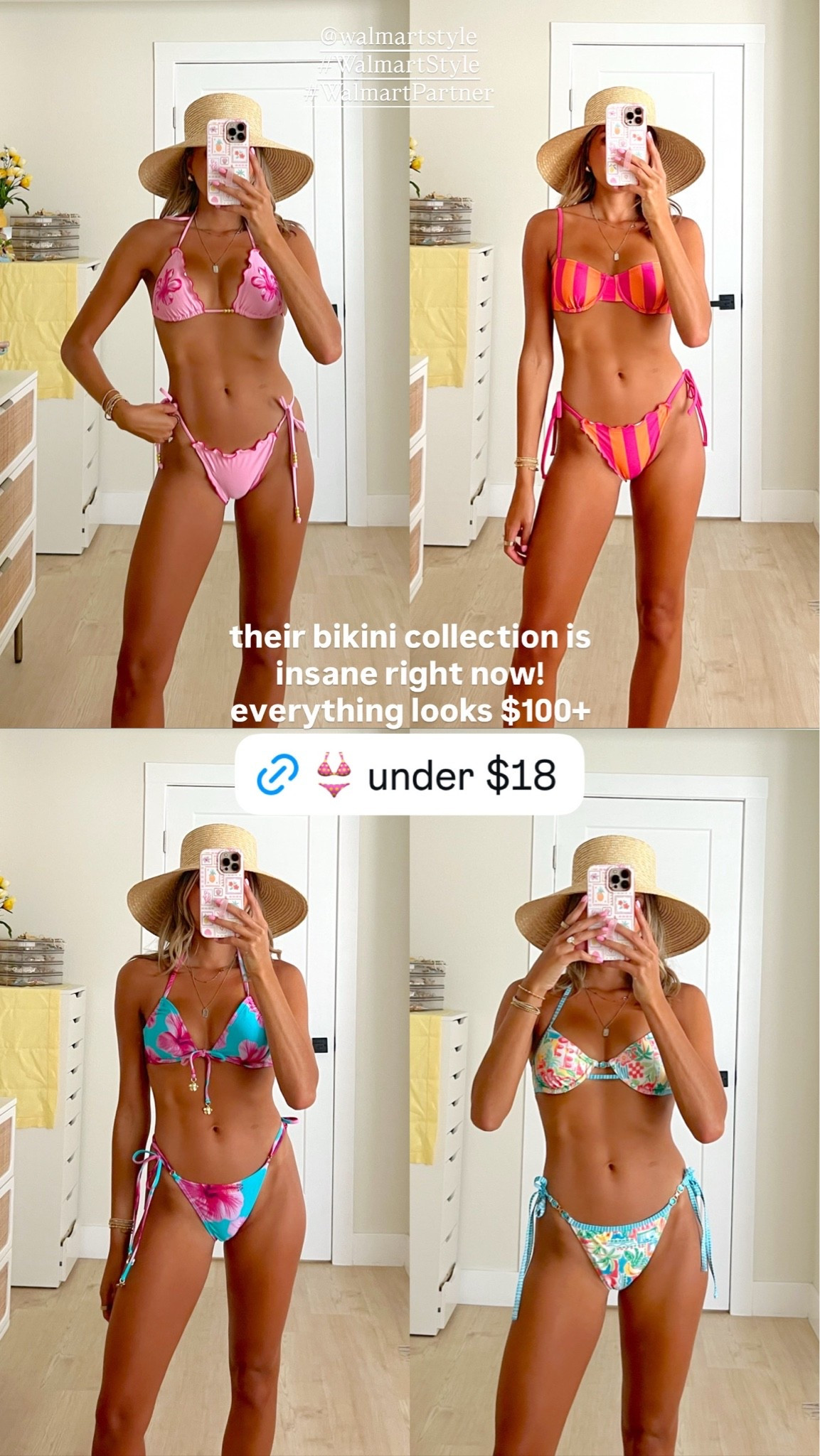 summer vacation finds from @walmart under $30 🌴💕 comment SHOP and I’ll DM ya the links to everything #walmart #walmartstyle #walmartpartner

#LTKootd