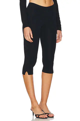 Maxine Capri in Black | Revolve Clothing (Global)