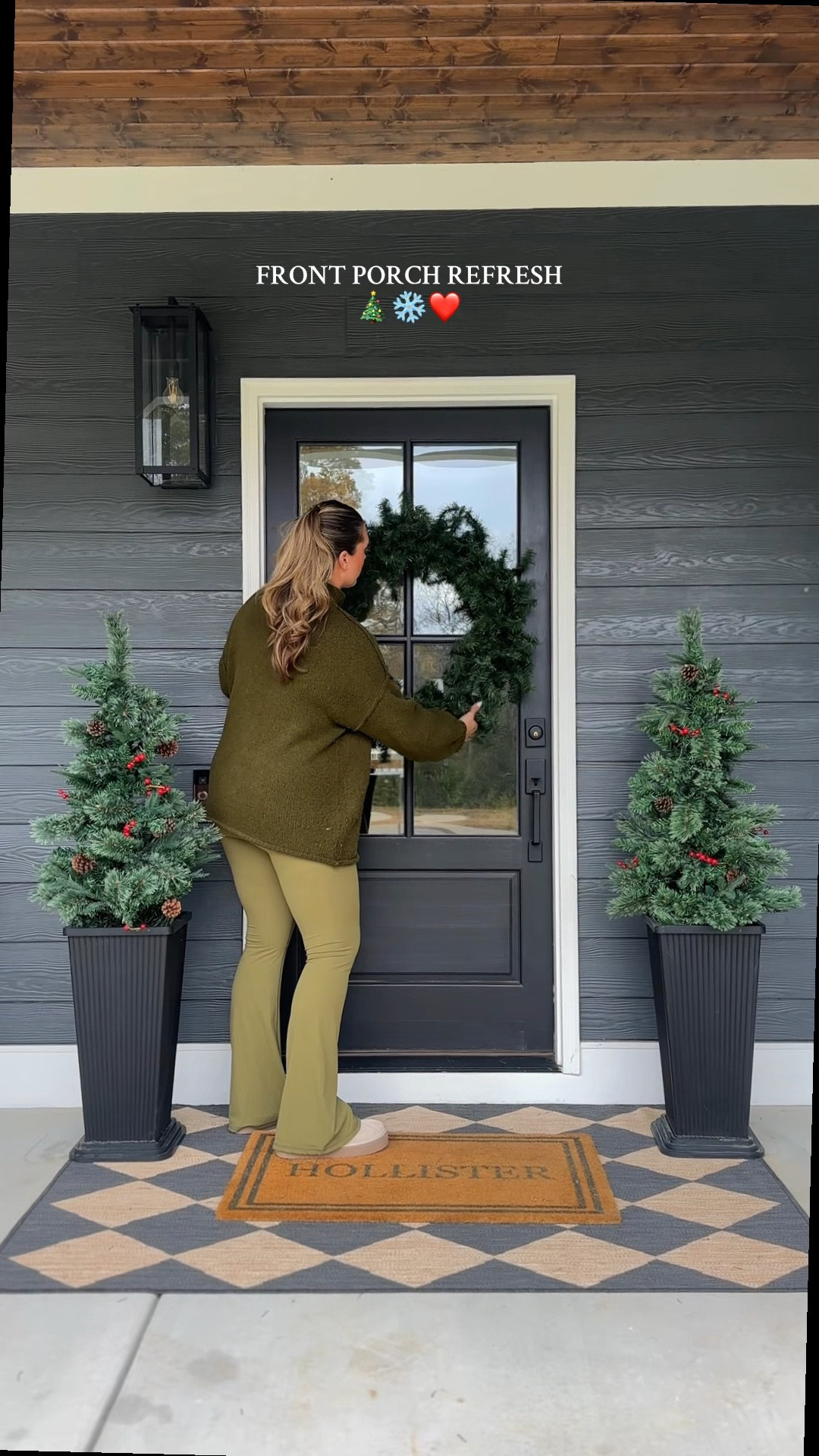 Christmas Front Porch Scape 

#LTKmomlife #LTKGiftGuide #LTKHoliday