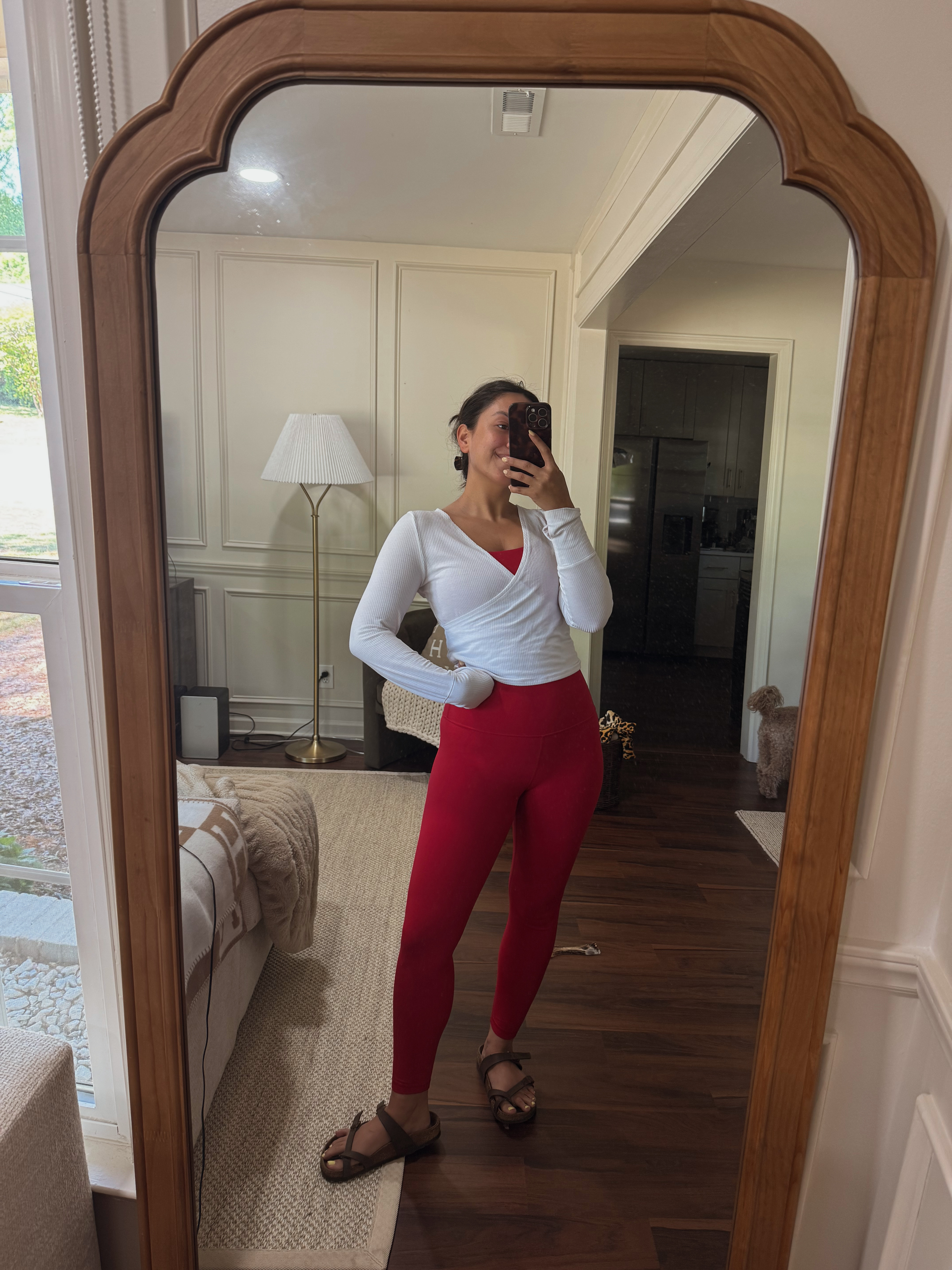 Pilates OOTD. Wearing small in my CRZ yoga set (fits true to size). 

Affordable activewear, matching sets, activewear set, workout outfit, pilates fashion 

 #LTKootd #LTKfitnessgoals #LTKActive