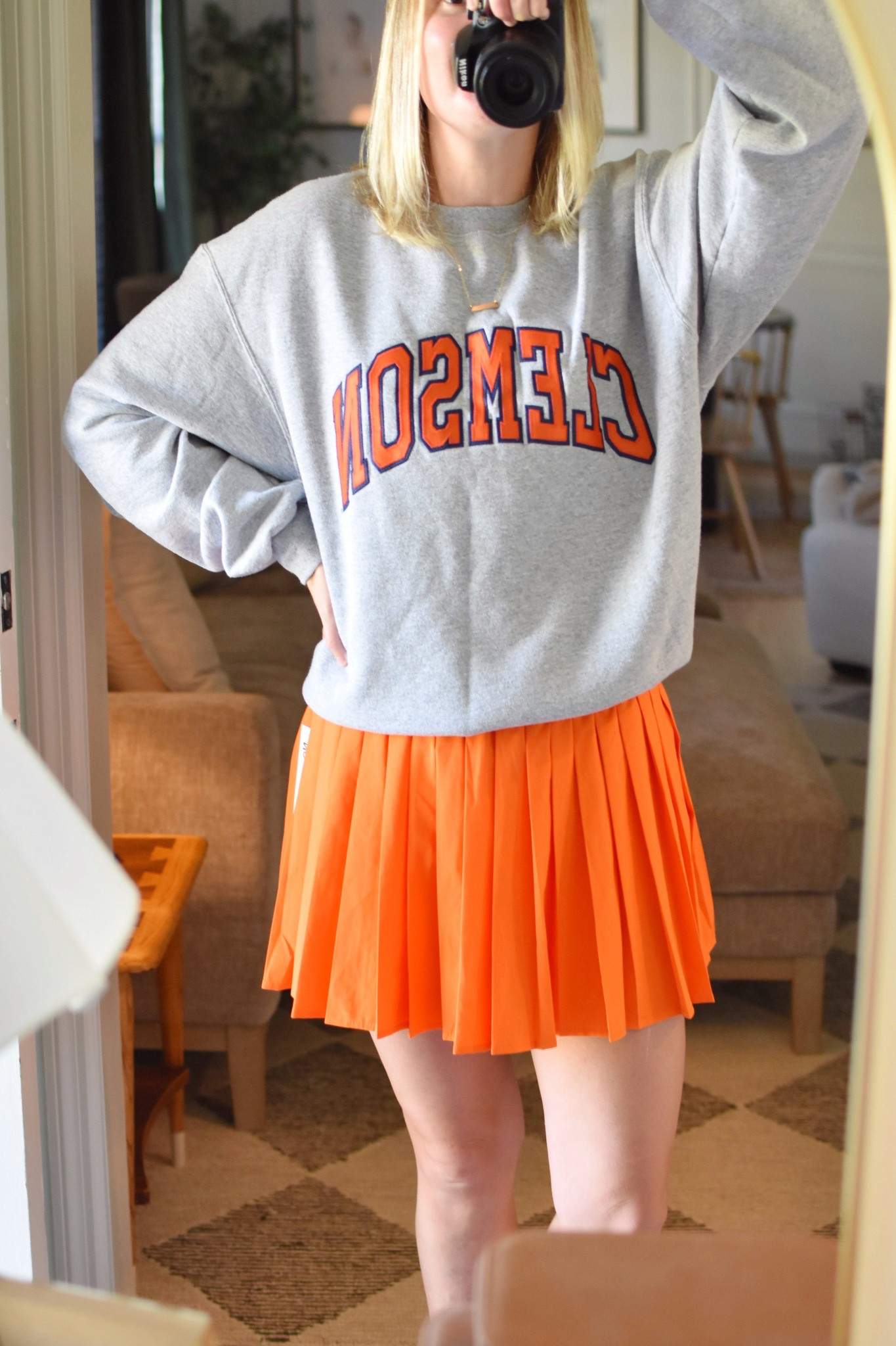 Game day ready!!
*I’m 5’9” and wearing a size Medium 

#LTKStyleTip #LTKActive #LTKSeasonal