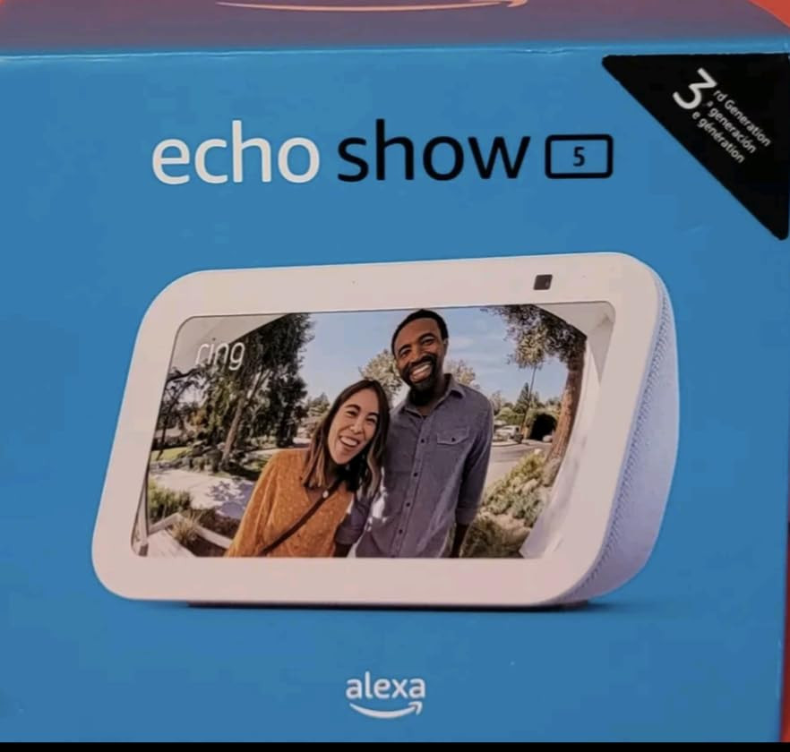 All-new Echo Show 5 (3rd Gen, 2023 release) | Smart display with 2x the bass and clearer sound | ... | Amazon (US)
