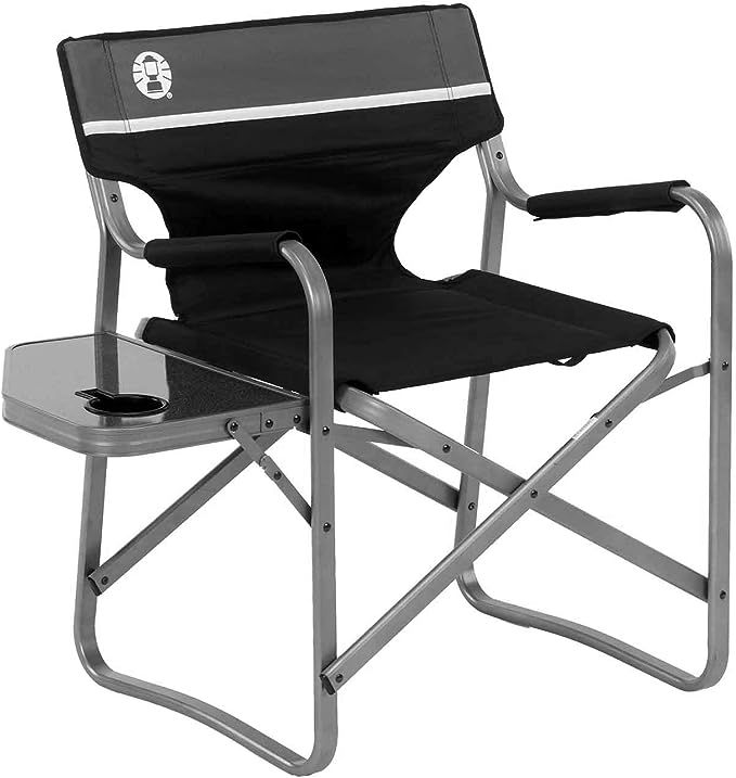Coleman Camp Chair with Side Table | Folding Beach Chair | Portable Deck Chair for Tailgating, Ca... | Amazon (US)