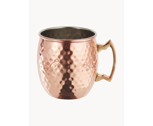 Moscow Mule Kupferbecher Hammered mit gehämmerter Oberfläche | Westwing EU