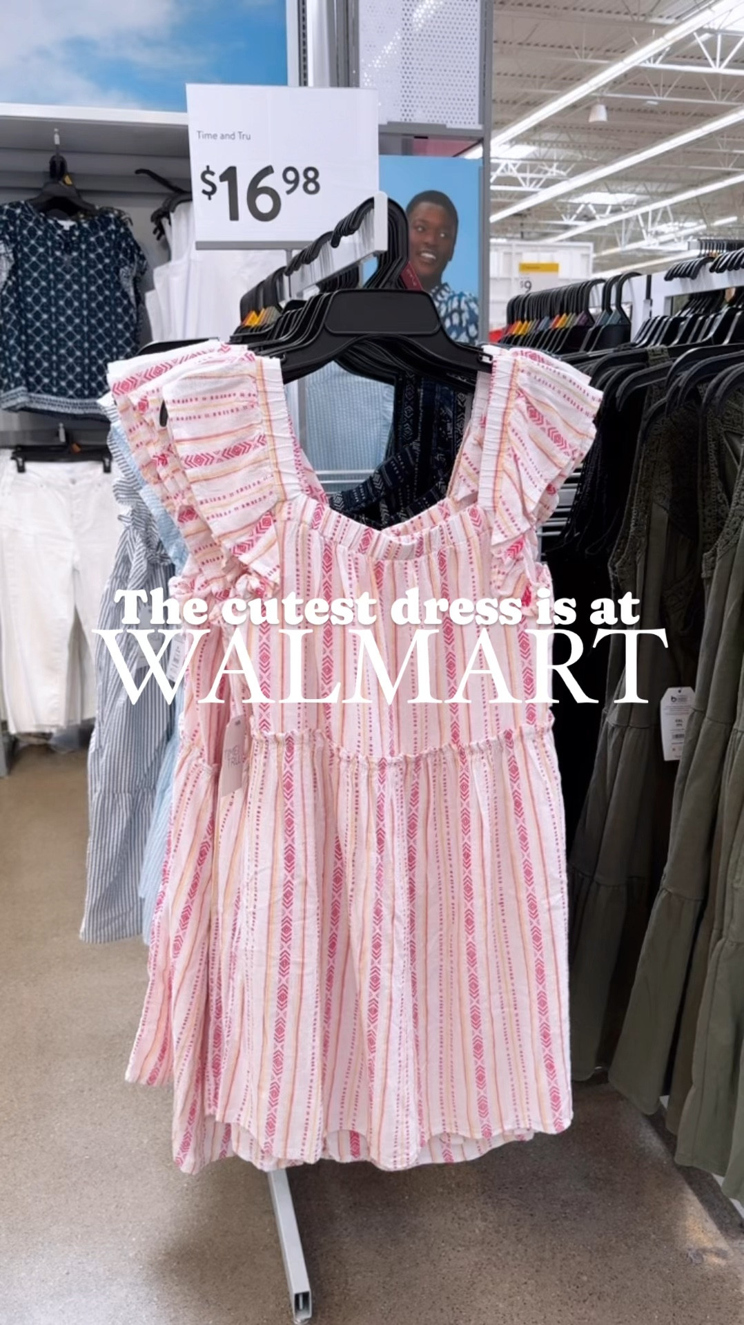 So many good @walmartfashion dresses on sale right now!! Not many sizes left of this one online but you can check the link to see if it’s available at your local store for pickup!!! I also linked other cute dress options as well!!!
⬇️⬇️⬇️ 
Dress size small 

#LTKStyleTip #LTKFindsUnder50 #LTKSeasonal