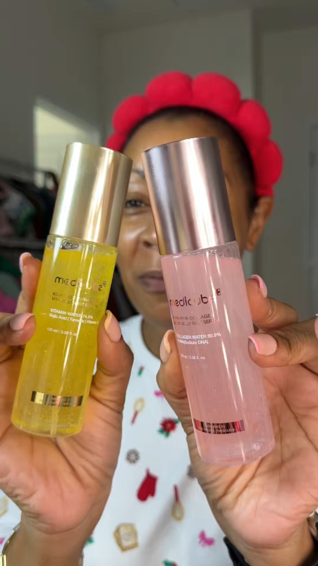 Medicube jelly serum mist
Korean skincare 

#LTKBeauty #LTKOver40 #LTKselfcare