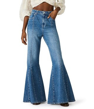 Steve Madden Stacia Flared Godet Denim Jeans | Dillard's | Dillard's
