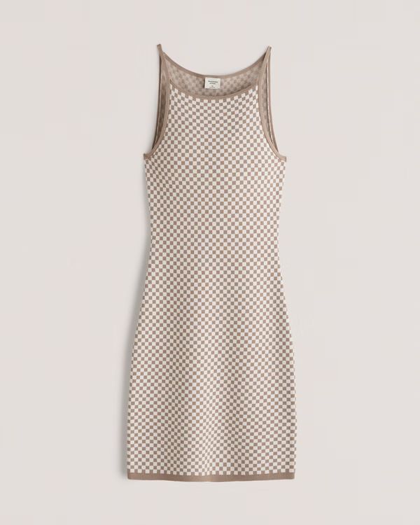 Women's Jacquard Mini Sweater Dress | Women's | Abercrombie.com | Abercrombie & Fitch (US)