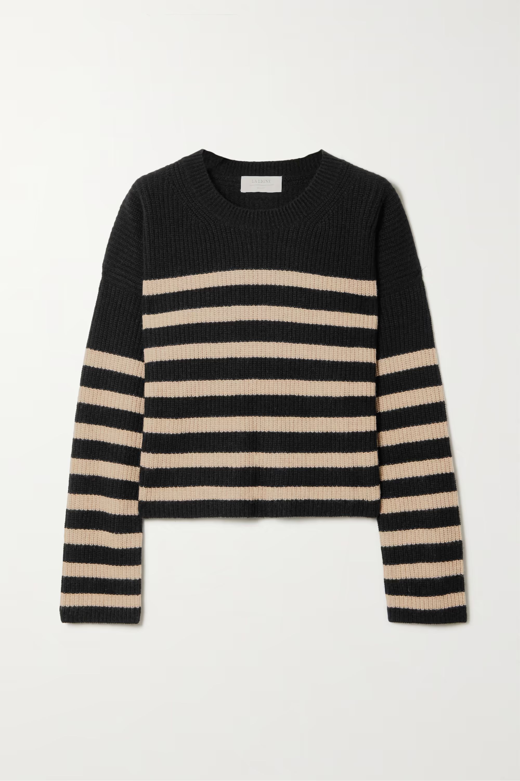 Mini Toujours striped cashmere sweater | NET-A-PORTER (US)