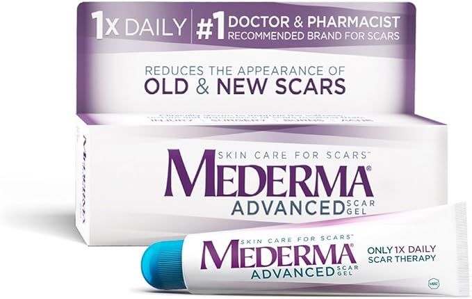 Mederma Advanced Scar Gel - 1x Daily: Use less, save more - Reduces the Appearance of Old & New S... | Amazon (US)