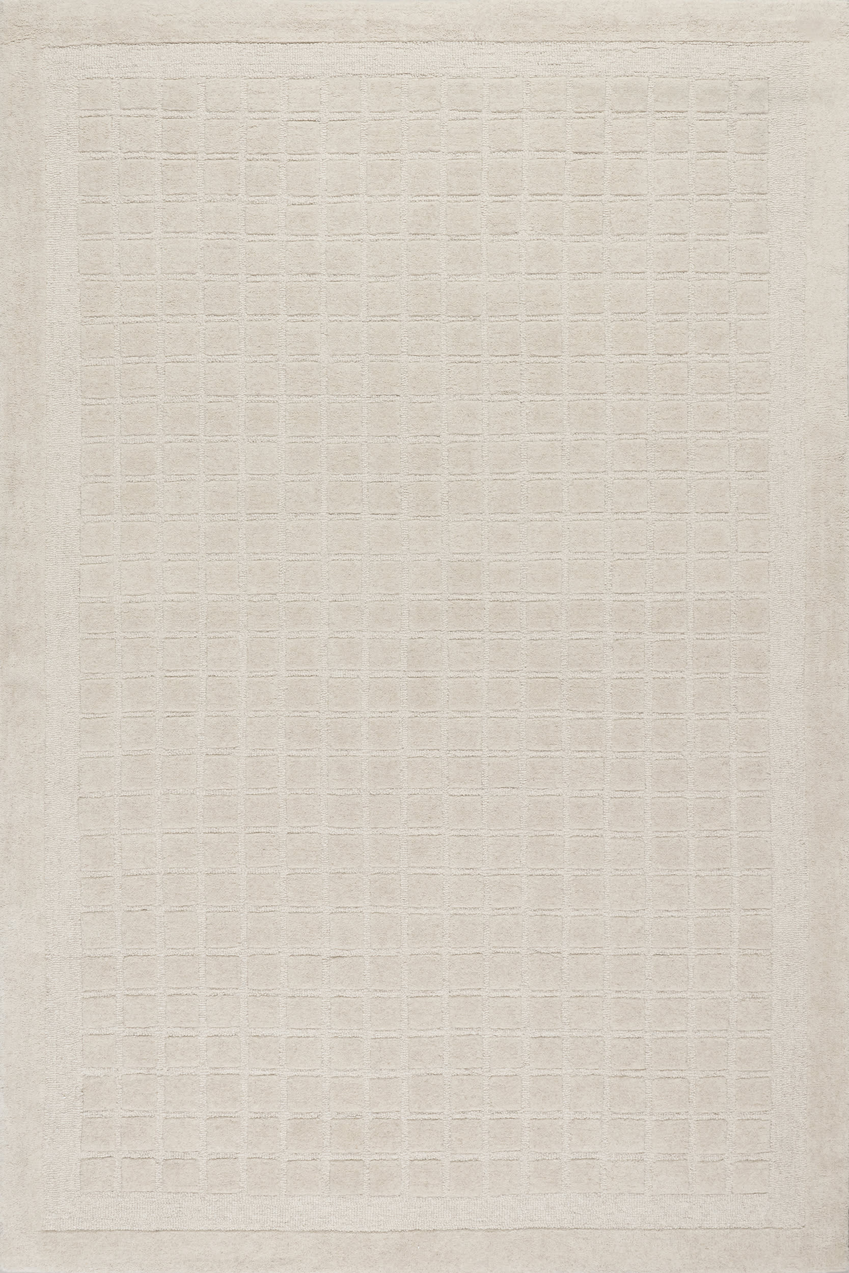 Fritz Checked Wool Rug | Rugs USA