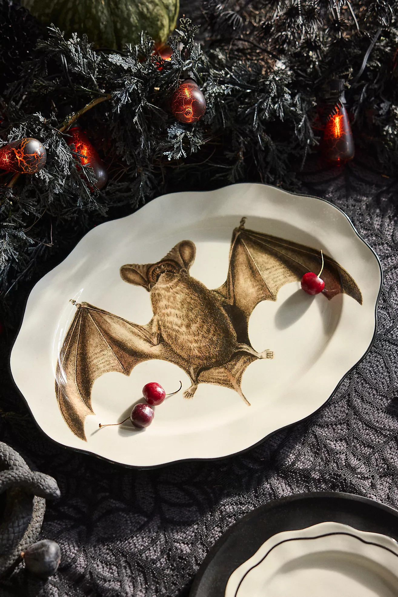 Bat Stoneware Serving Platter | Anthropologie (US)