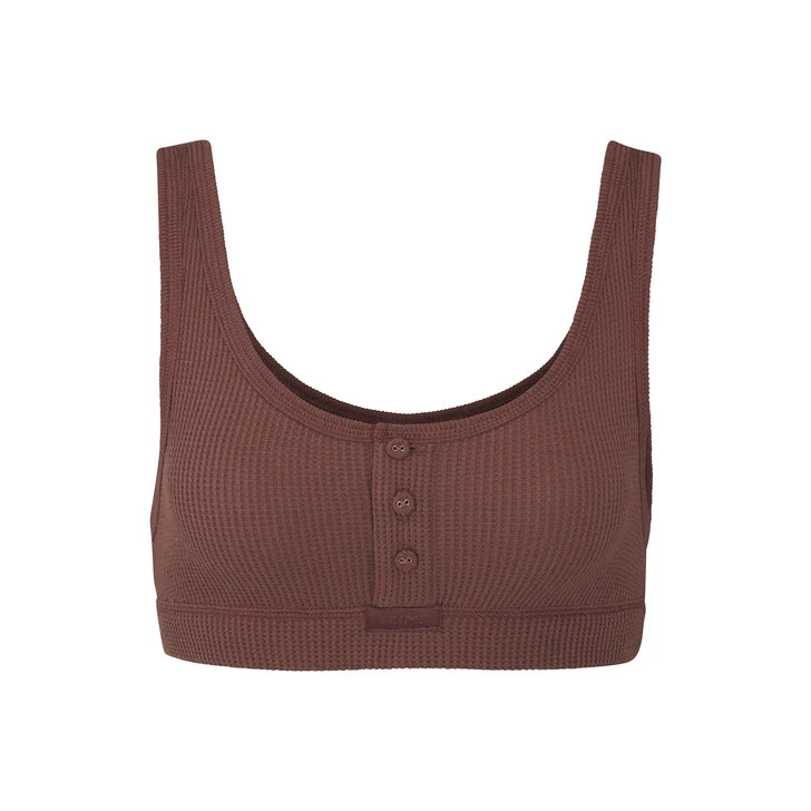 WAFFLE HENLEY BRA | SKIMS (US)