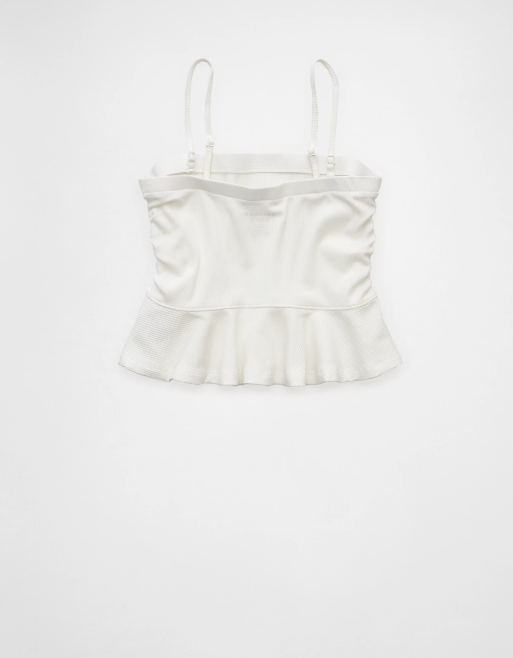 AE Ruched Peplum Tank Top | American Eagle Outfitters (US & CA)