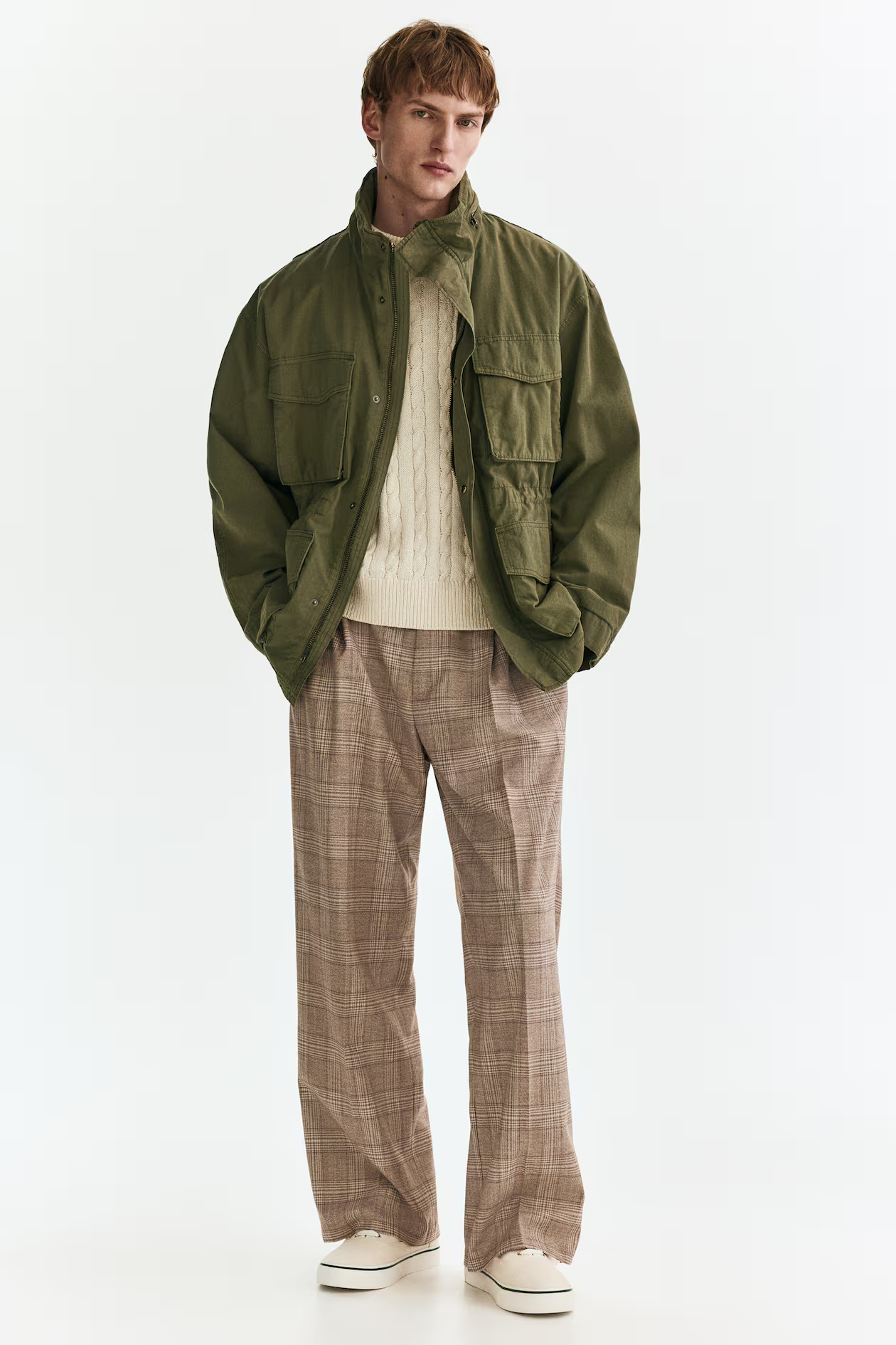 Loose-Fit Tailored Pants | H&M (US, CA, MX)