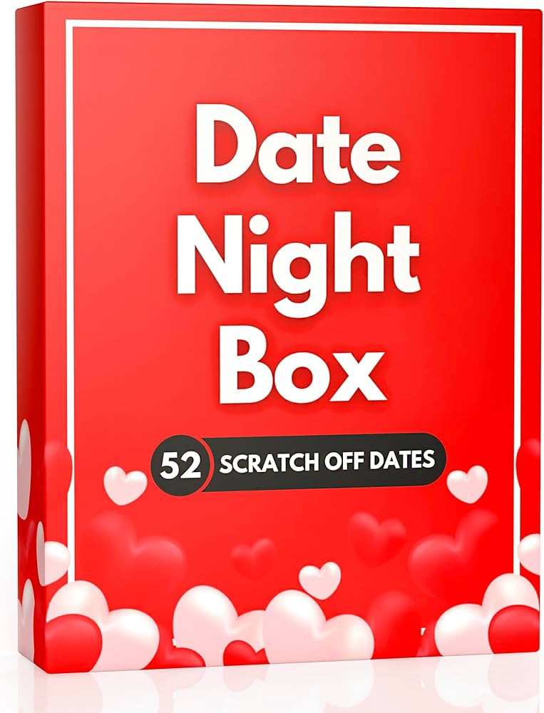 Date Night Box: 52 Fun & Adventurous Scratch-Off Date Night Ideas for Couples - Card Game for Hus... | Amazon (US)