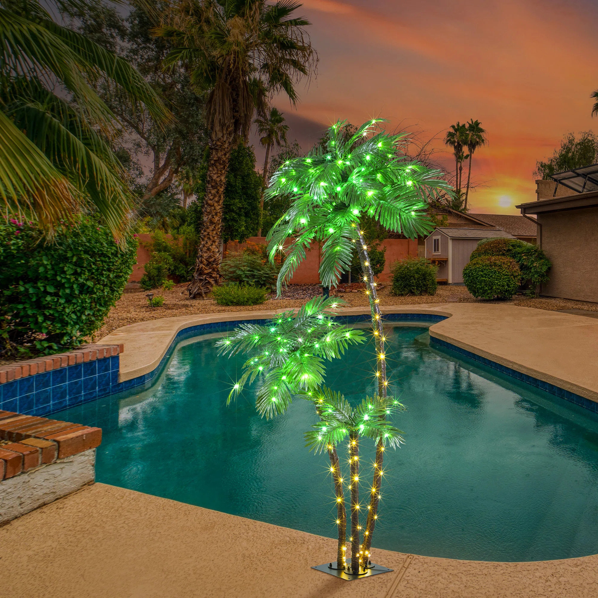 Faux Palm Tree in Metal FreestandingByPrimrue4.9Rated 4.9 out of 5 stars.30 Reviews | Wayfair North America