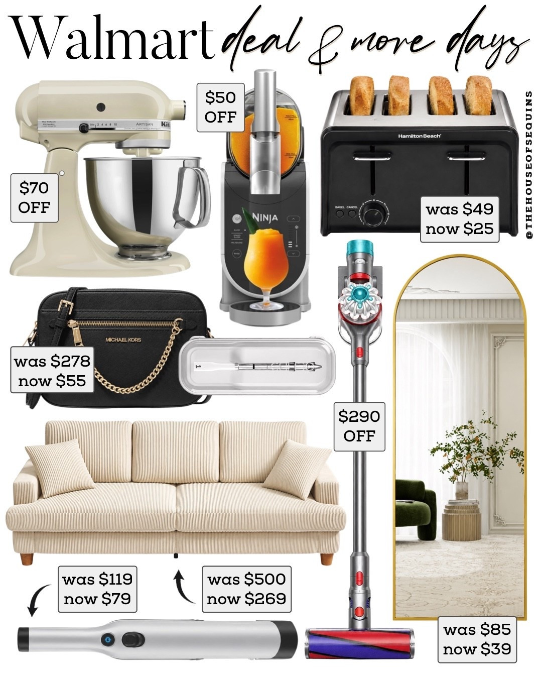 Shop Walmart deals!

Comment SHOP below to receive a DM with the link to this post on my LTK ⬇ https://liketk.it/6gy4Z

#LTKHome #LTKSaleAlert