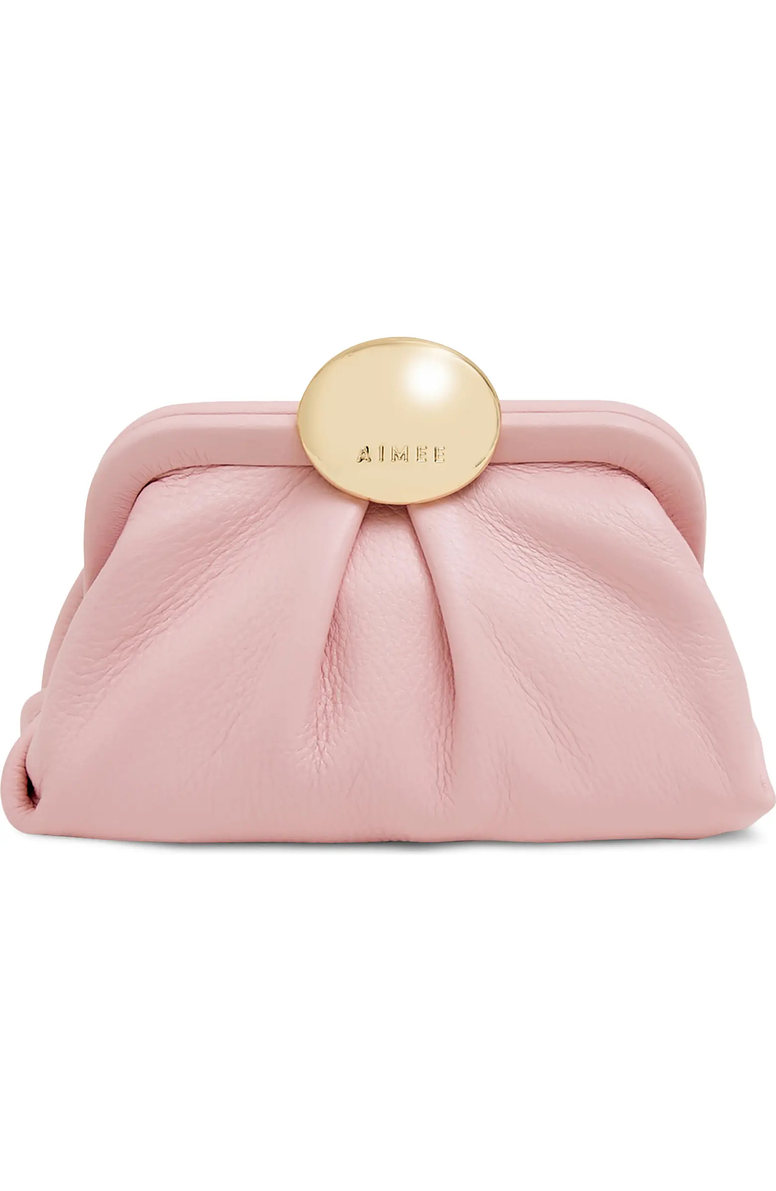 Mini Full Circle Leather Frame Crossbody Clutch | Nordstrom