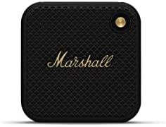 Marshall Willen Portable Bluetooth Speaker - Black & Brass | Amazon (US)