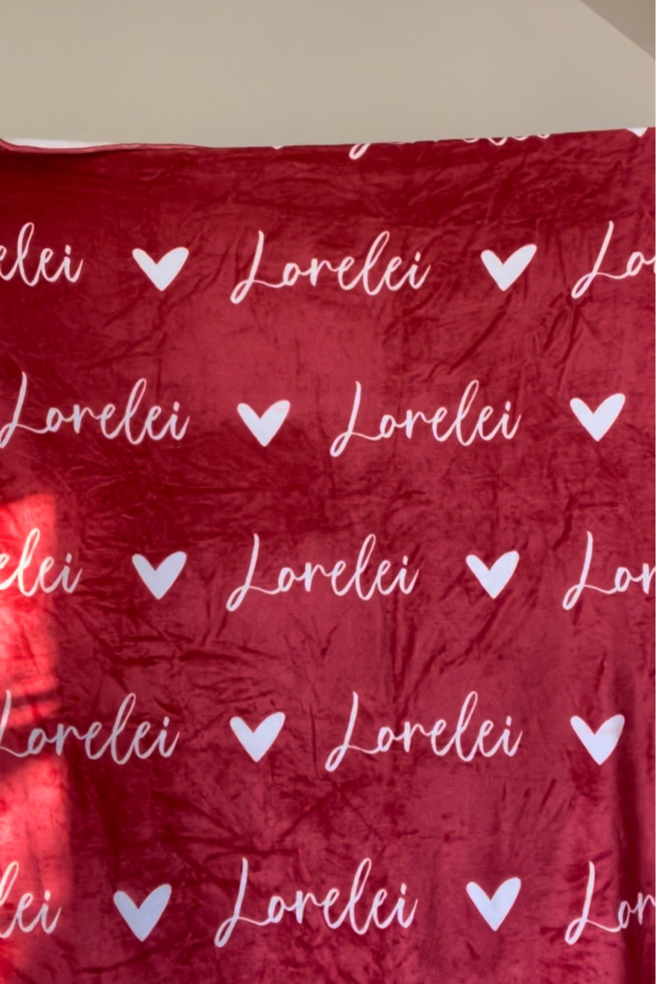 Personalized blanket 