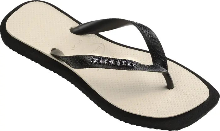 Havaianas Fusion Square Logo Flip Flop (Women) | Nordstrom | Nordstrom