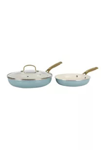 3 Piece Ceramic Nonstick Frying Set | Belk