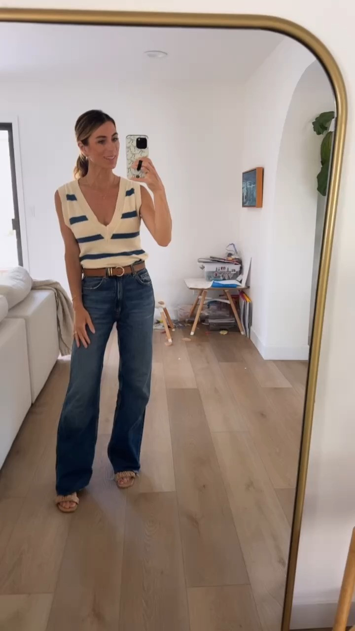 Going out with the girls for some summer fun! Sized up one on the jeans for a slightly looser fit, my top is sold out but linked a few similars!  

 #LTKSeasonal #LTKFindsUnder100 #LTKStyleTip