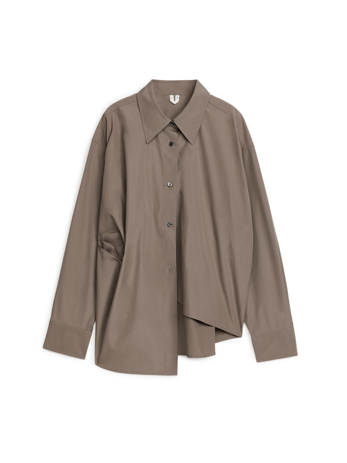 Asymmetric Wrap Shirt | ARKET (US&UK)
