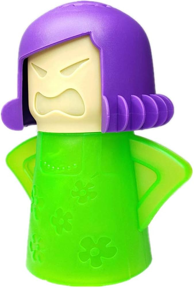 Angry Mama Microwave Oven Steam Cleaner, Angry Mom Microwave Cleaner, Just Add Vinegar and Water,... | Amazon (US)