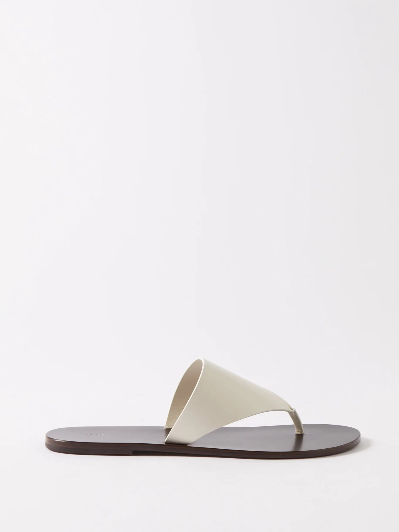 Avery leather sandals | The Row | Matches (US)