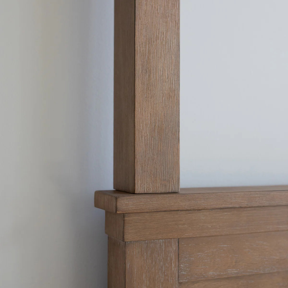 Details by Becki Owens, Ren Canopy Bed, Distressed Natural | Wayfair North America
