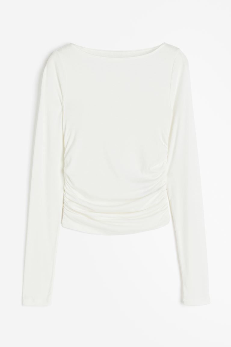 Gathered Jersey Top | H&M (US + CA)