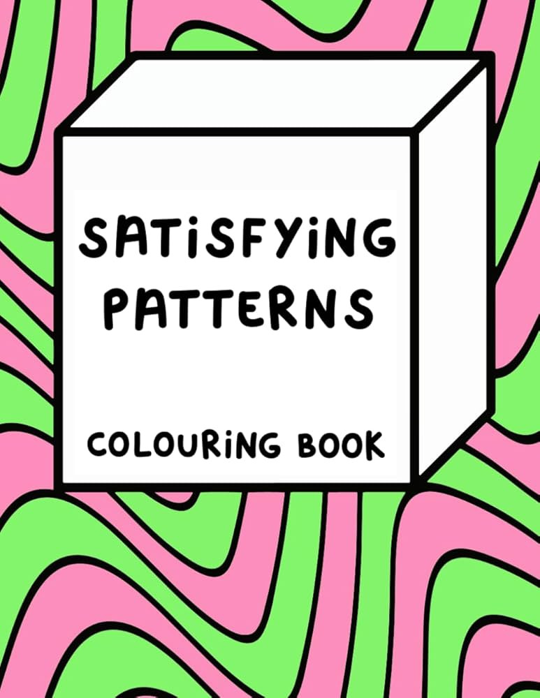 Satisfying Patterns Colouring Book | Amazon (US)