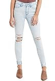 American Eagle Womens 1906980 Ne(X) t Level 360 High-Waisted Jegging, Iced Light Indigo (10R) | Amazon (US)