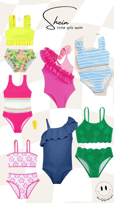 Little girl swim from SHEIN! 

I might have to get these for my girl they’re all just so stinkin cute! 😍

#LTKSpringSale #LTKSeasonal #LTKkids
