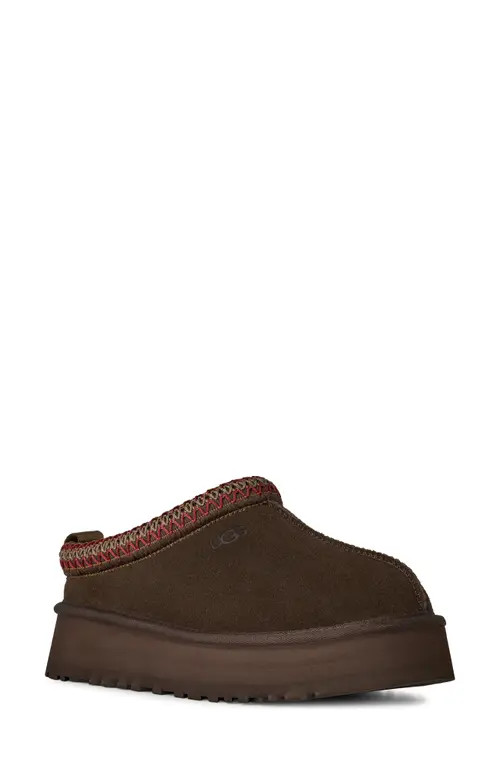UGG(r) Tazz II Genuine Shearling Lined Platform Slipper in Dusted Cocoa at Nordstrom, Size 8 | Nordstrom
